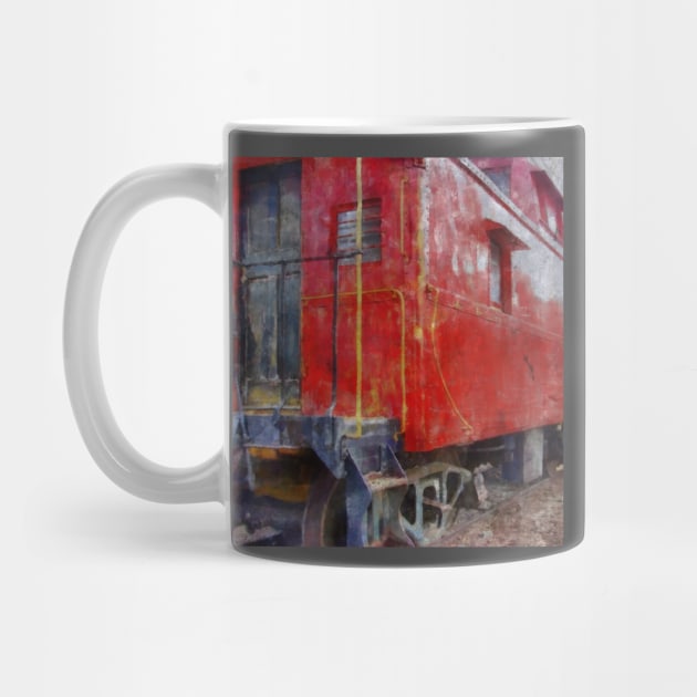 Old Red Caboose by michelle1991